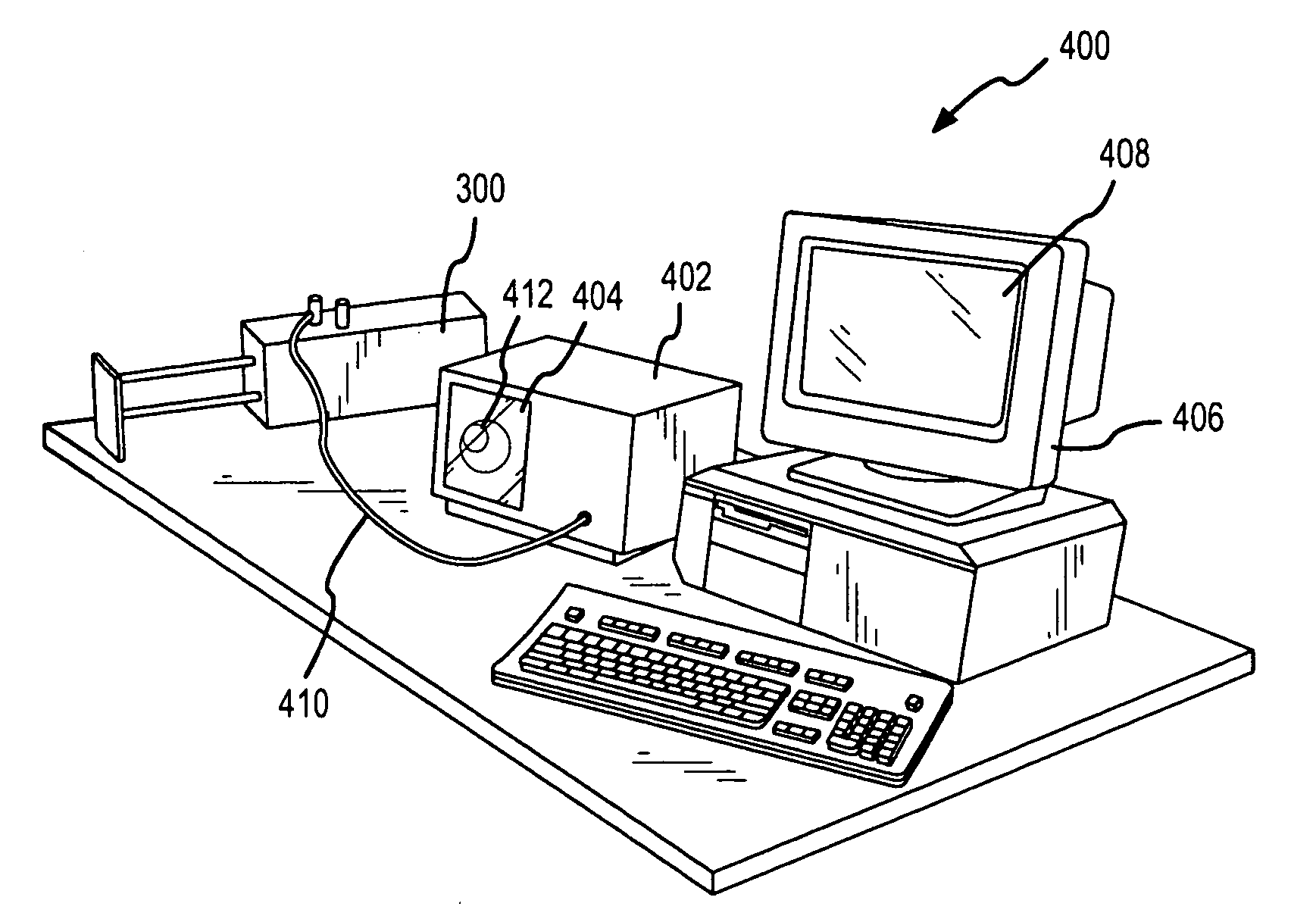 Method and apparatus to control an antenna efficiency test device