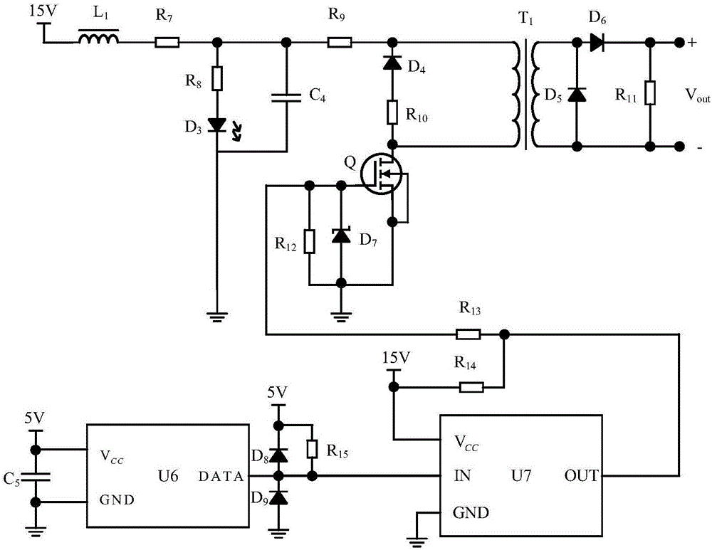 Active triggering device matched with trigger vacuum switch