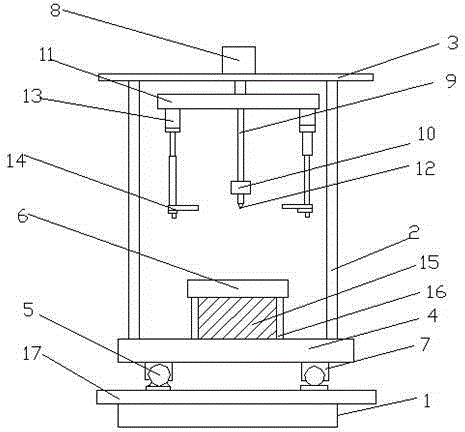 Gear drilling machine