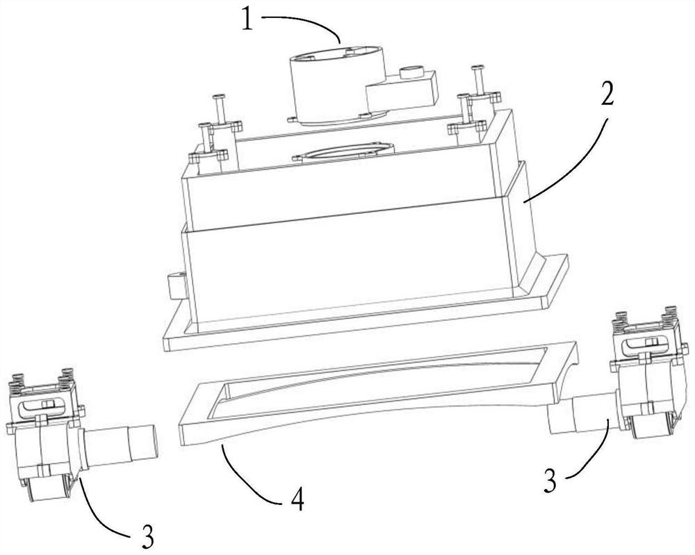 Multi-stage compliant wall-climbing robot mechanism with curvature self-adaptability