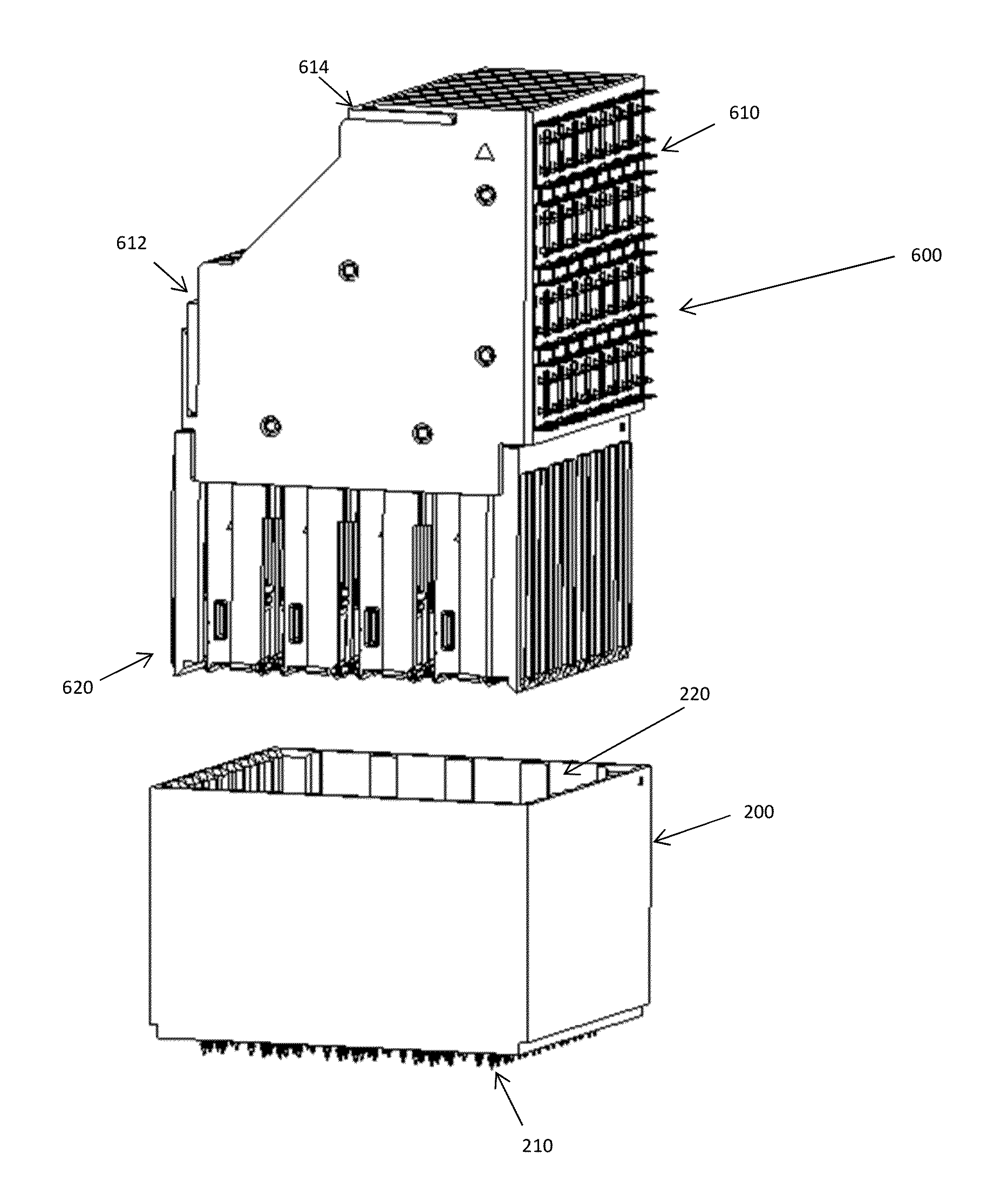 Very high speed, high density electrical interconnection system with impedance control in mating region