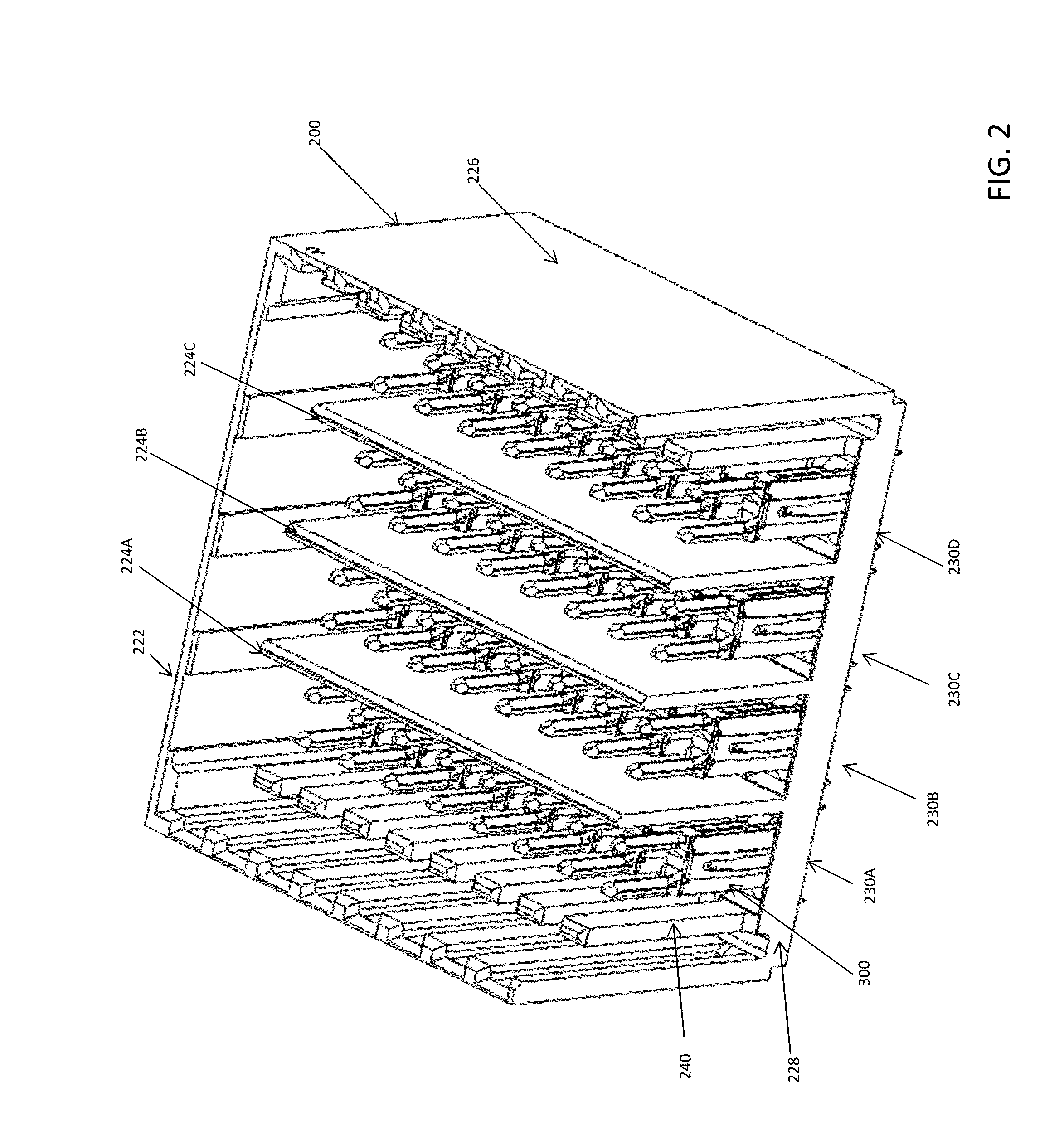 Very high speed, high density electrical interconnection system with impedance control in mating region