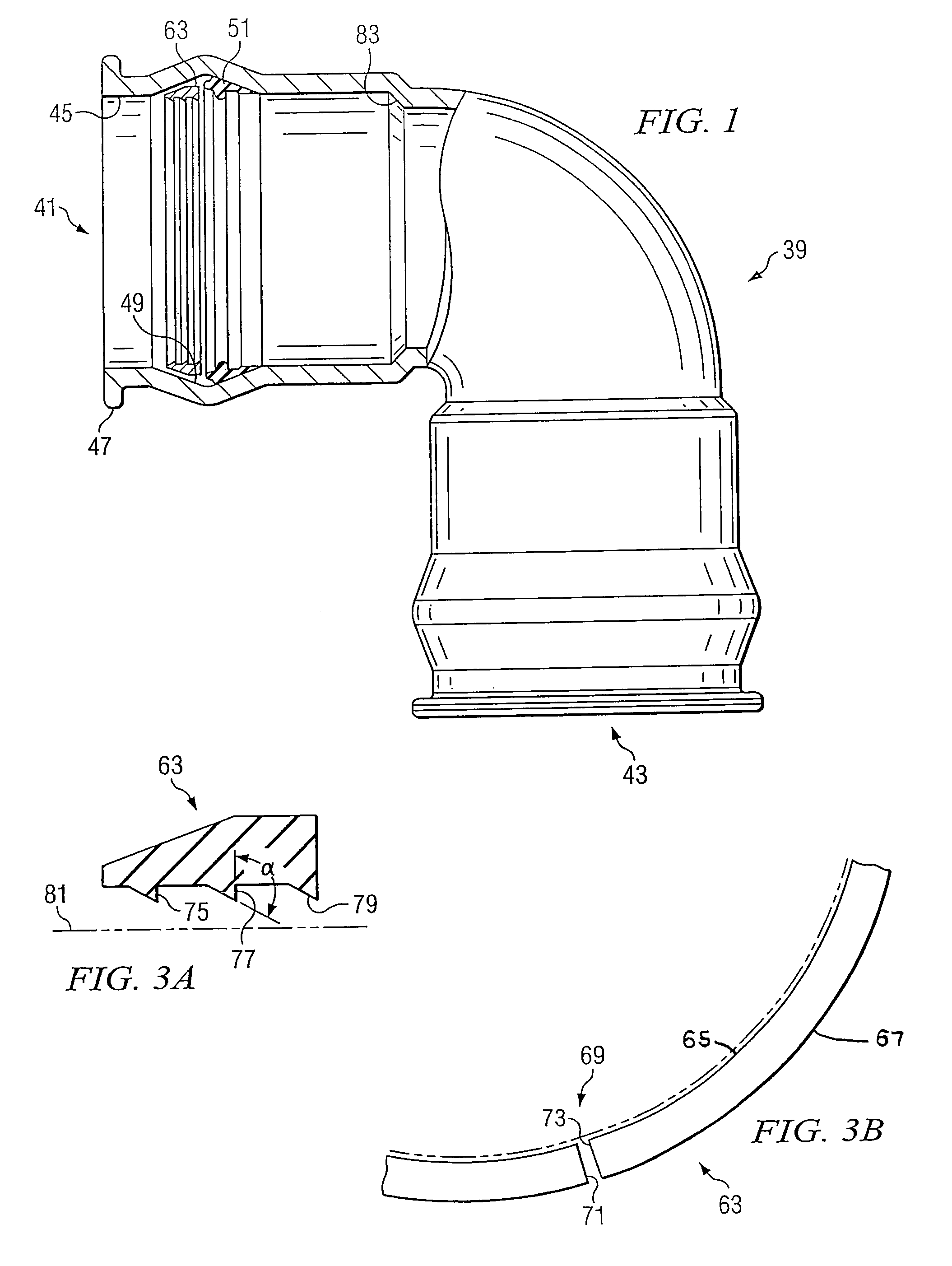 Self restrained fitting for PVC and ductile iron pipe