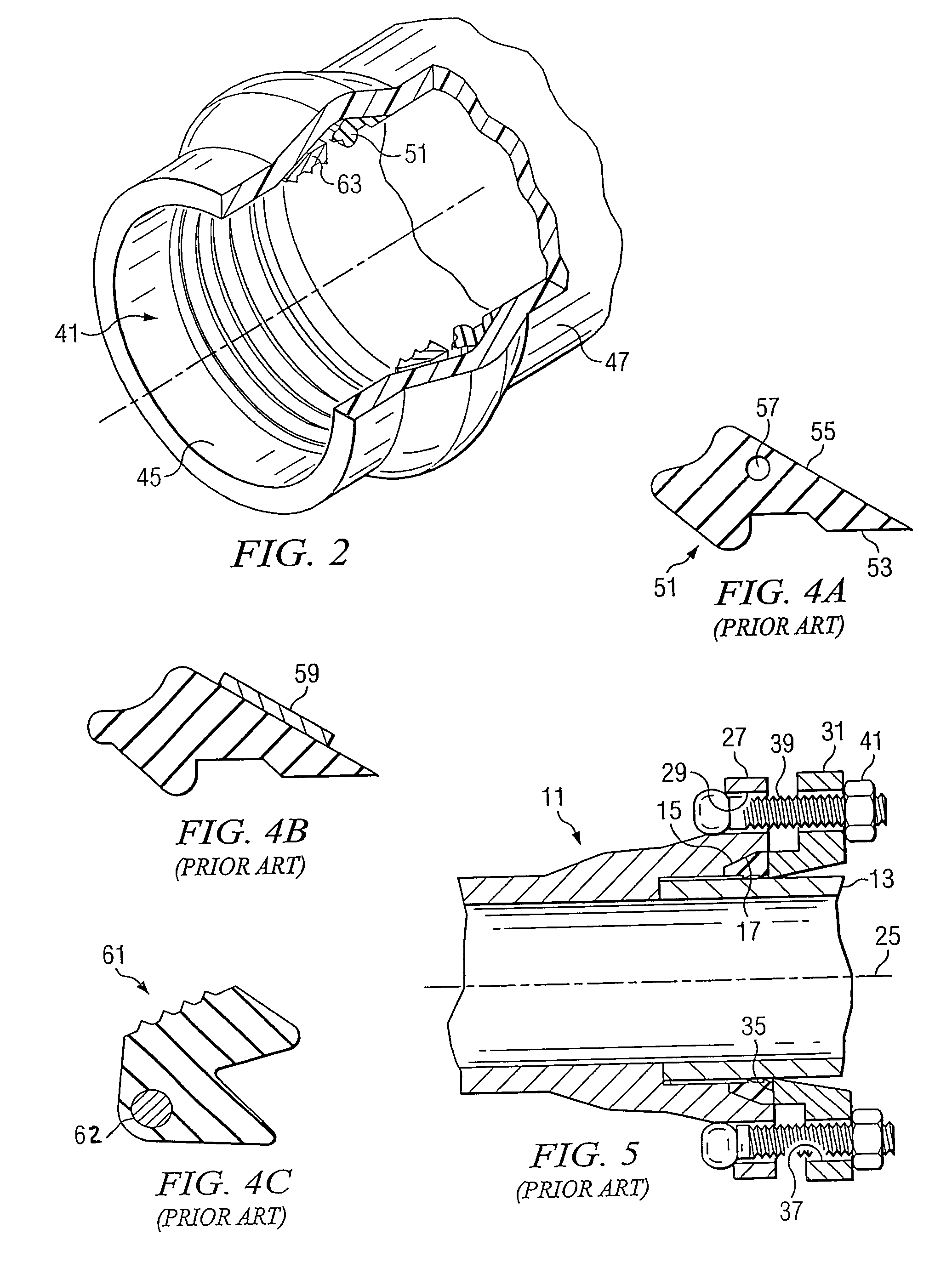 Self restrained fitting for PVC and ductile iron pipe