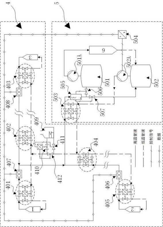 Distributed thermal energy storage system