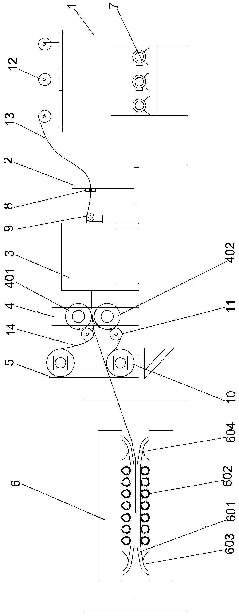 Flat ribbon cable bonding equipment