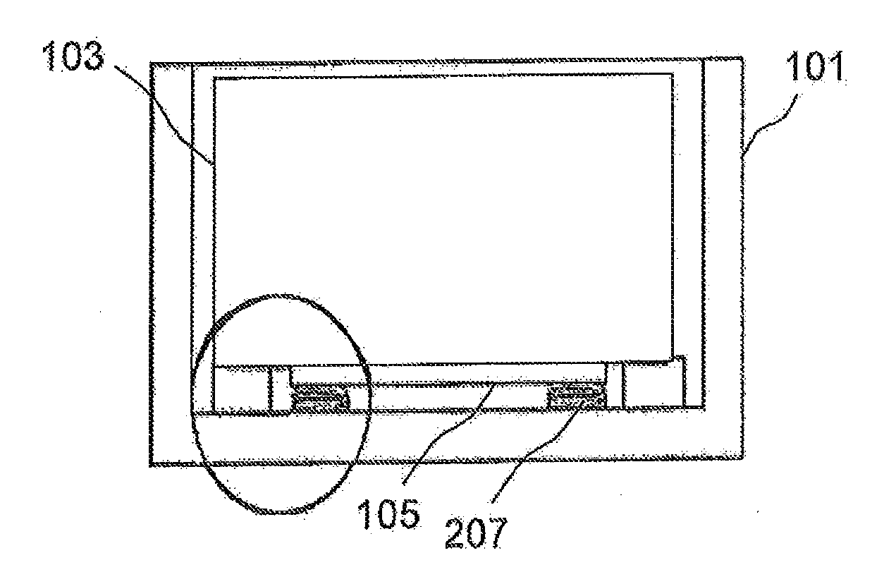 Cooling device for a battery module