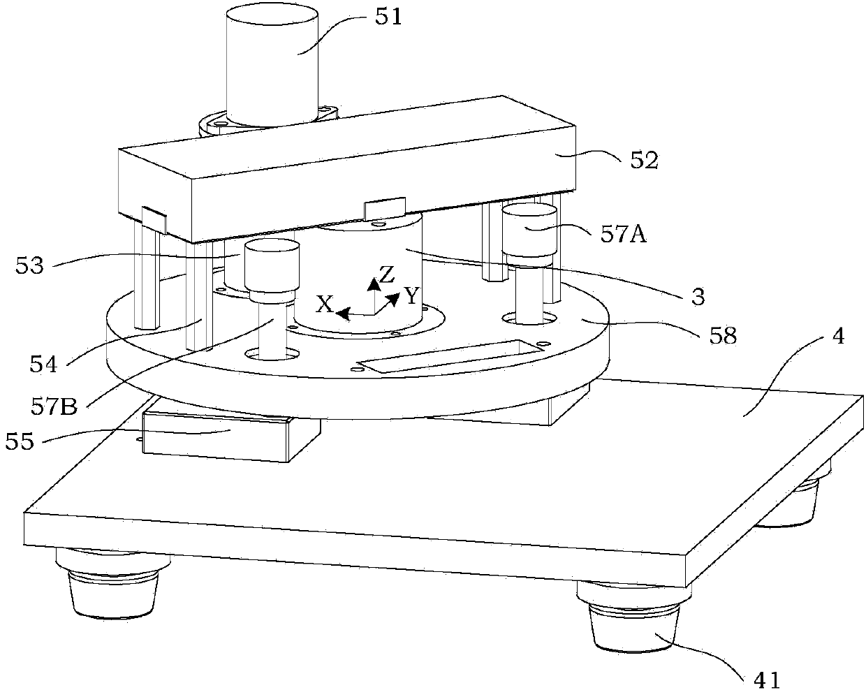 Imaging system of atomic force microscope on the basis of quartz tuning fork probe