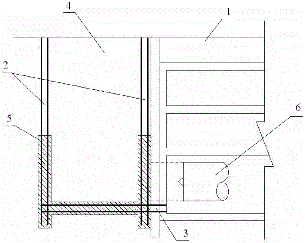 A vertical cup-shaped freezing reinforcement structure and method at the end of a shield tunnel