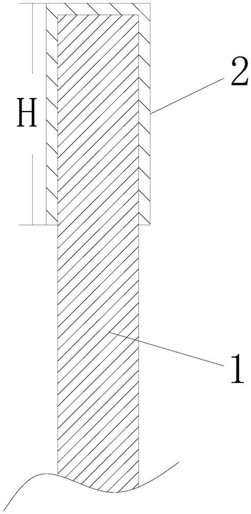 Core rod for powder metallurgy and machining process thereof