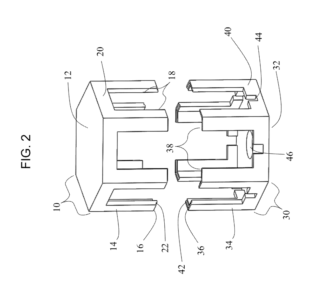 Hexagonal module and assembly for storage of water underground