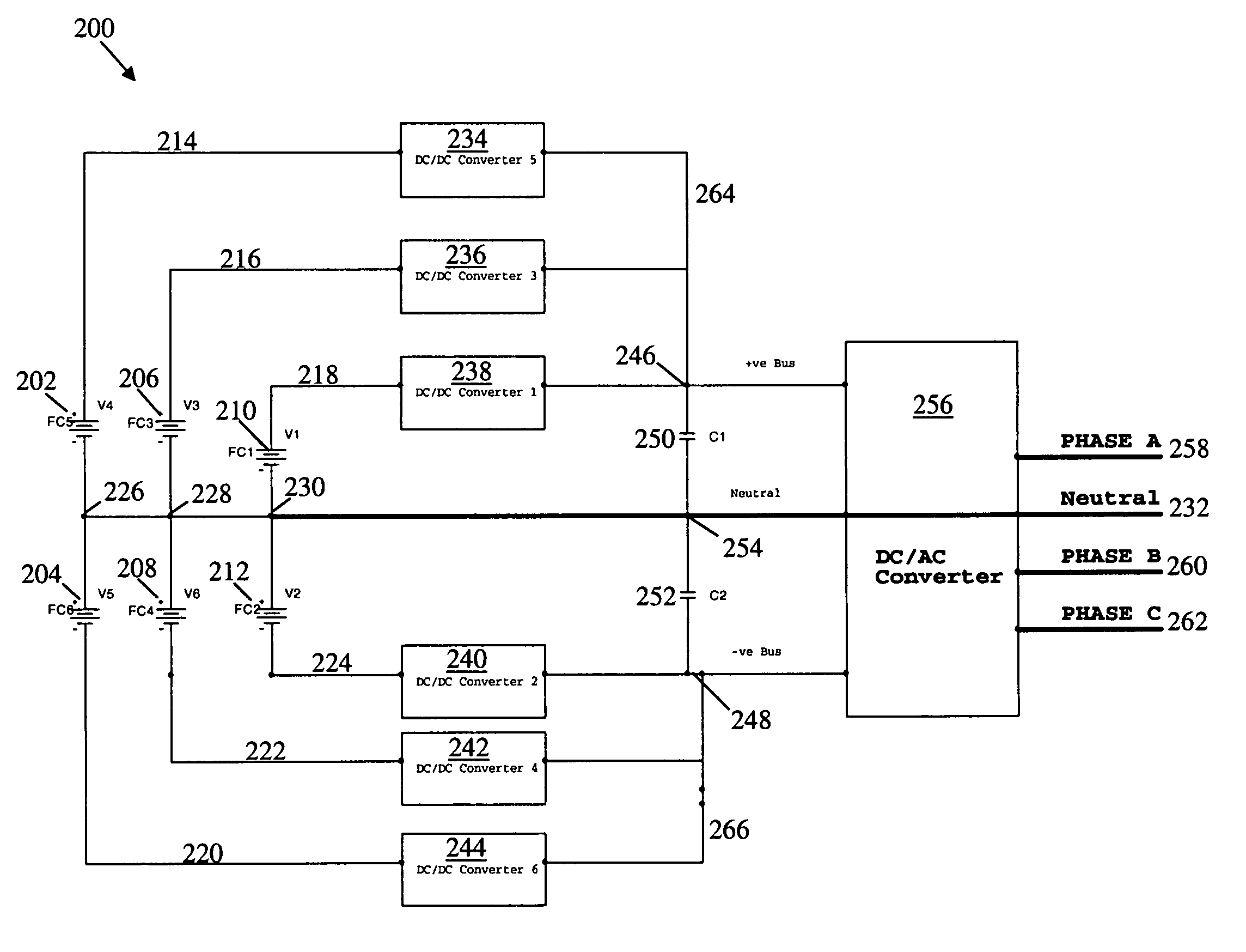 Integral stack columns