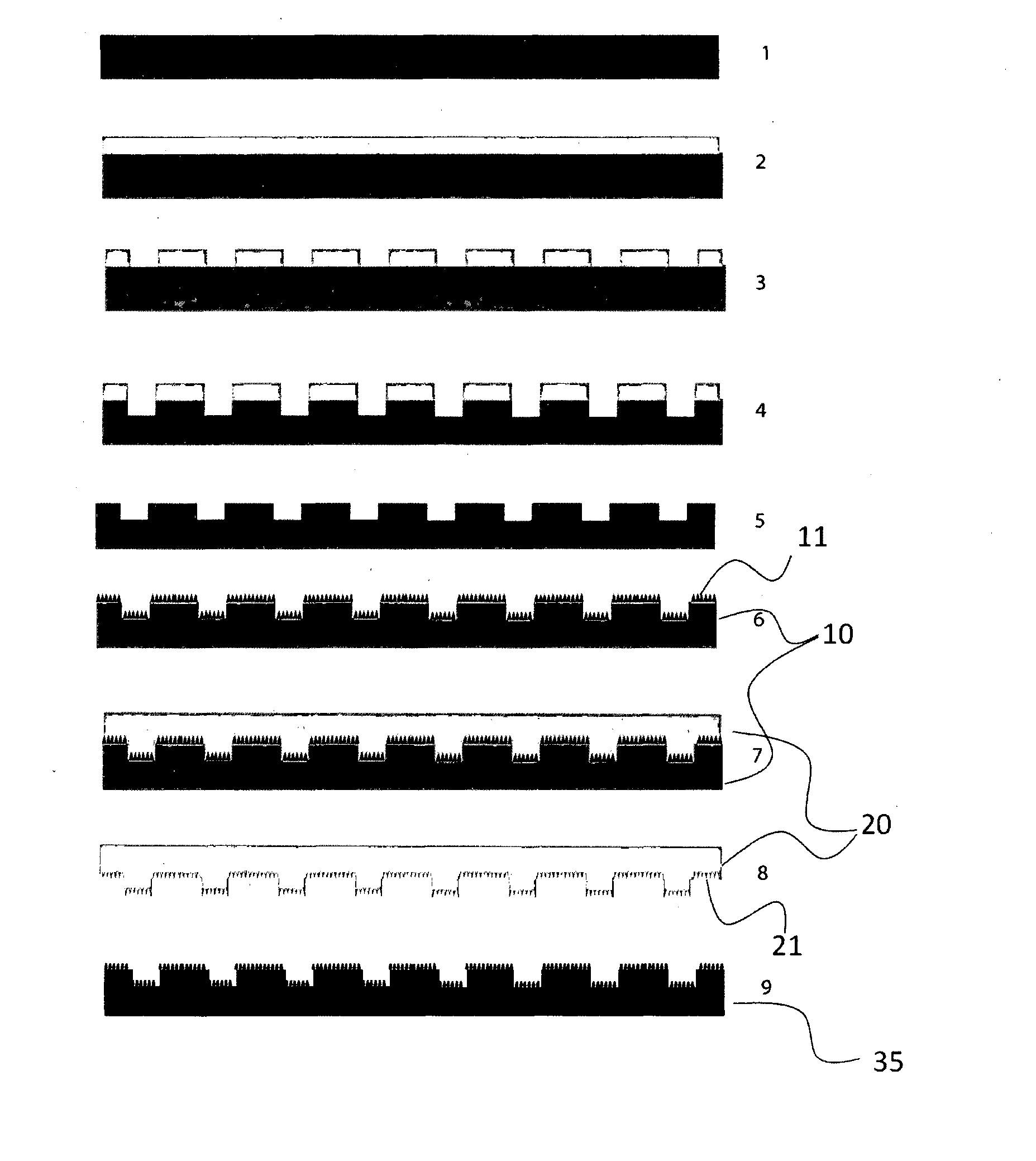 Method for manufacturing a tool part for an injection molding process, a hot embossing process, a nano-imprint process, or an extrusion process