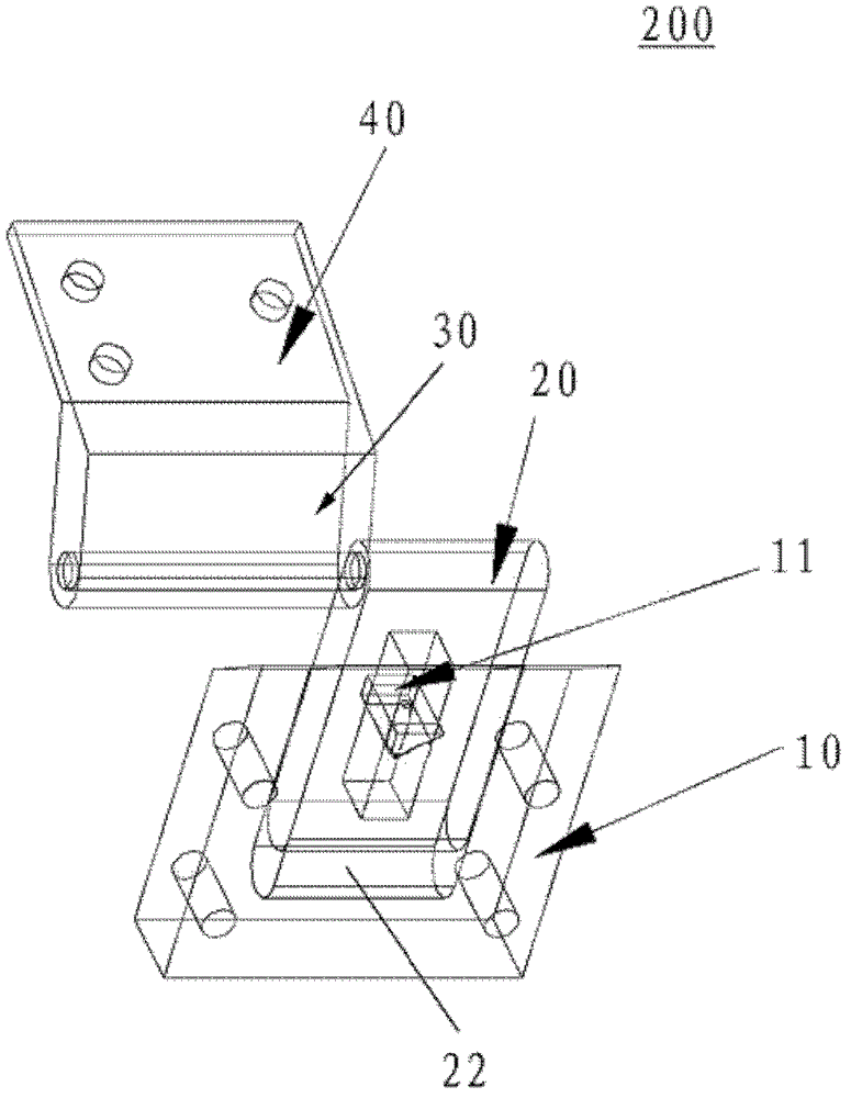 Connection device, and electronic device provided with the same