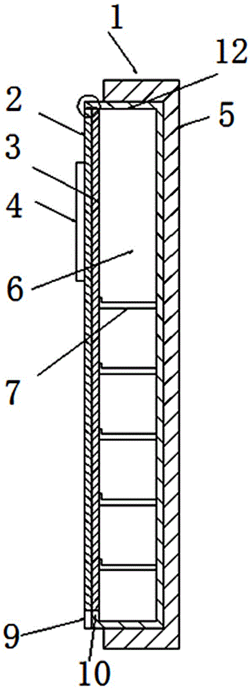 A storage antitheft door