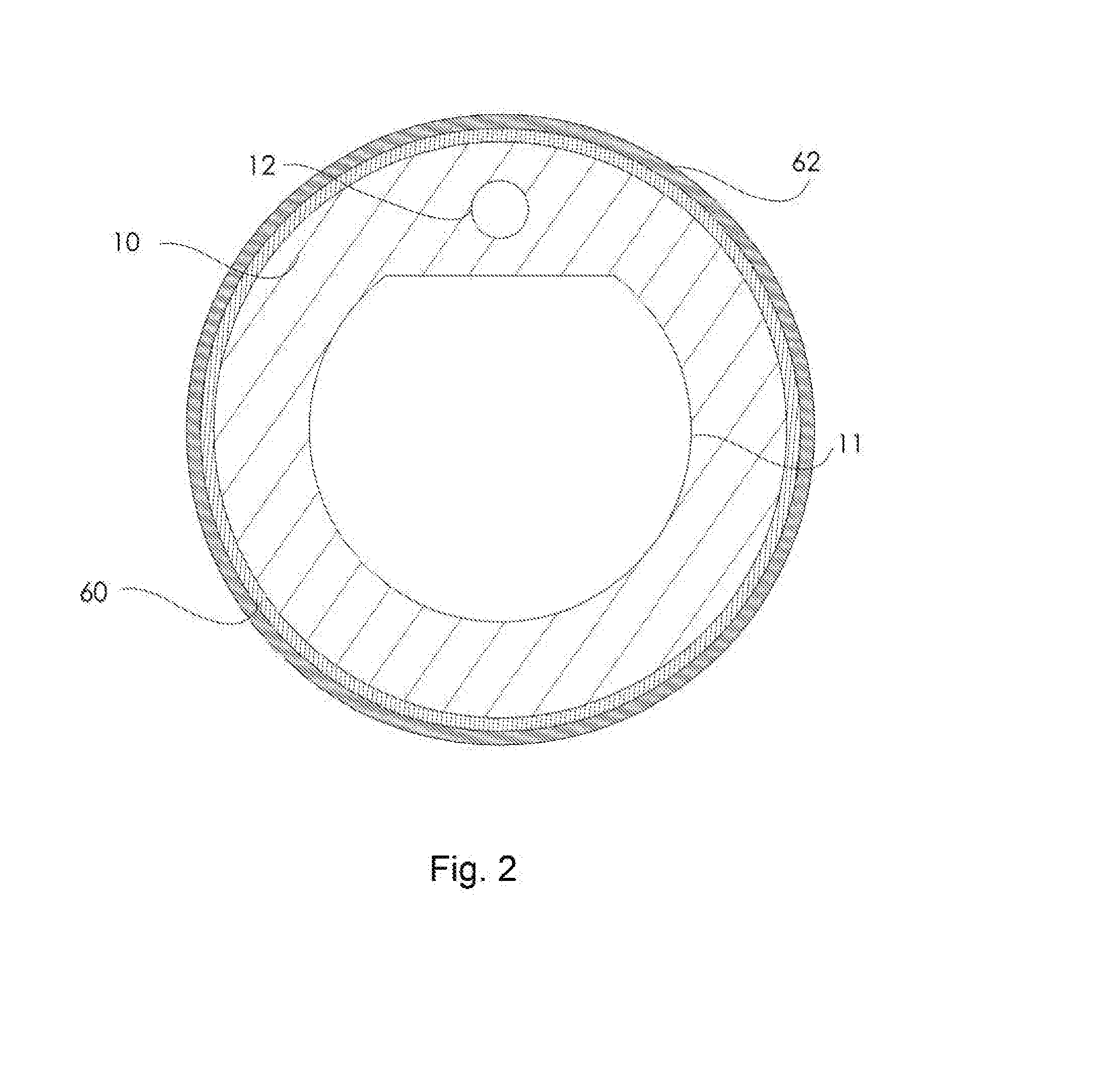 Hydrophobic texturised foley catheter with low microbial adhesion