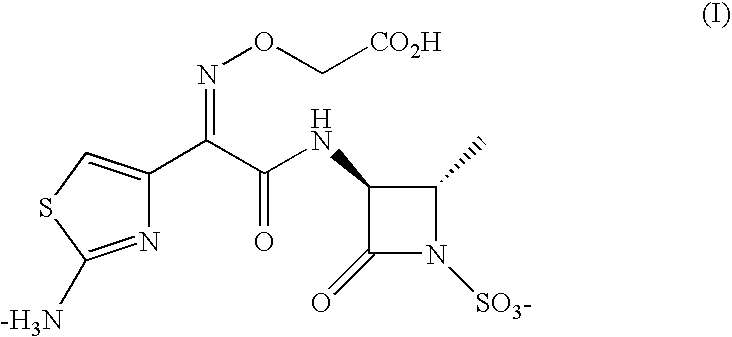 Inhalable aztreonam aerosol for treatment and prevention of pulmonary bacterial infections