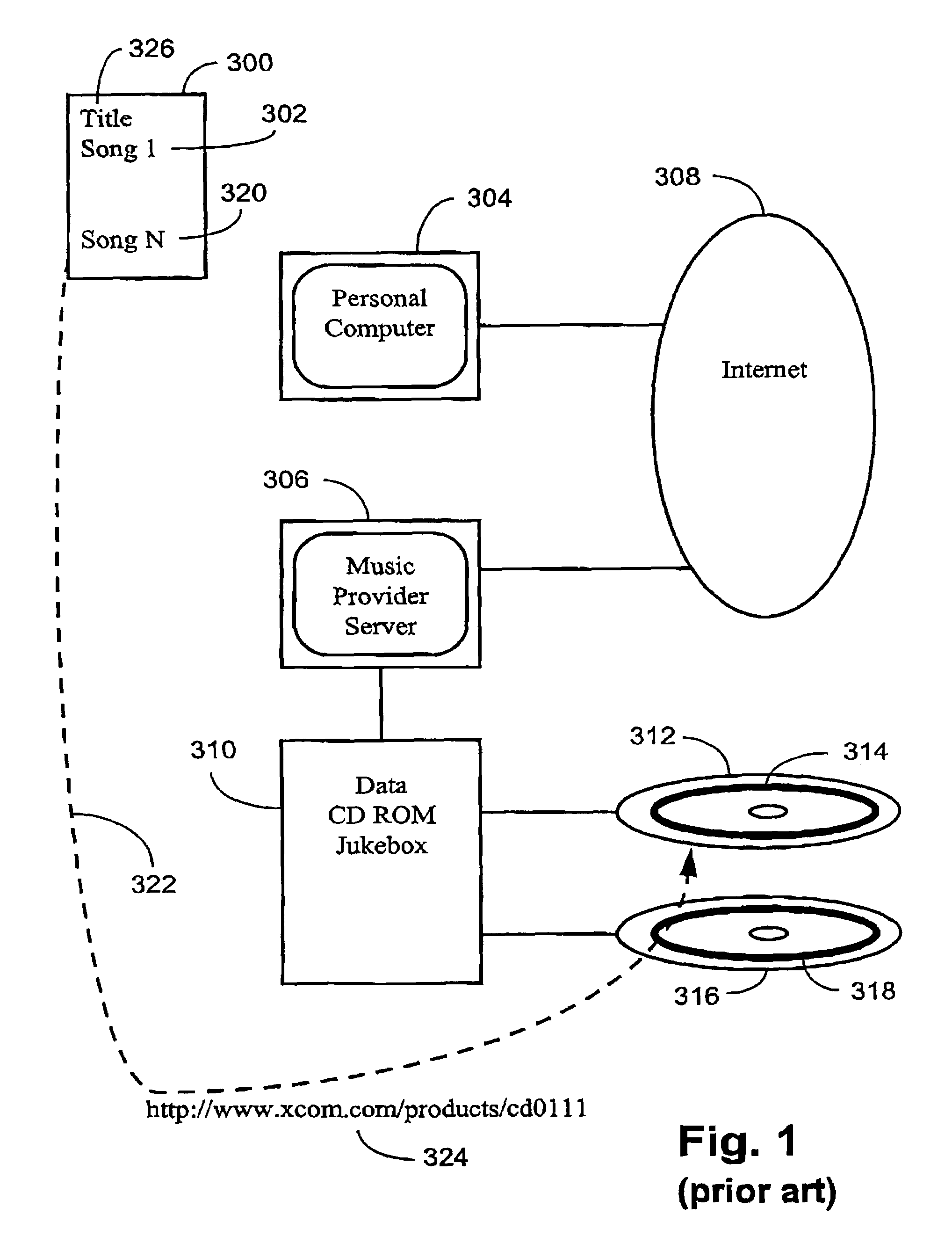 Method and system for addressing audio-visual content fragments