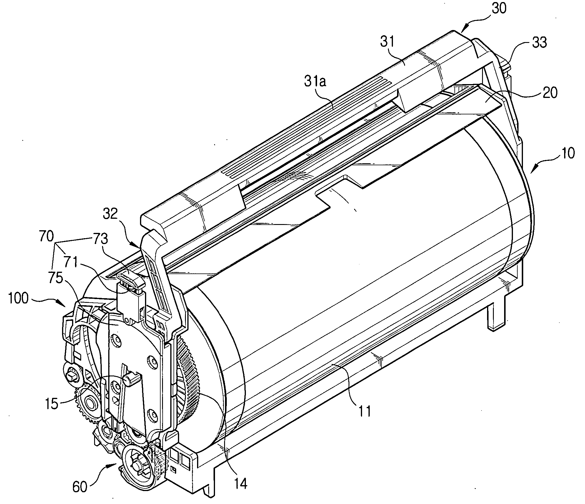 Photoreceptor unit