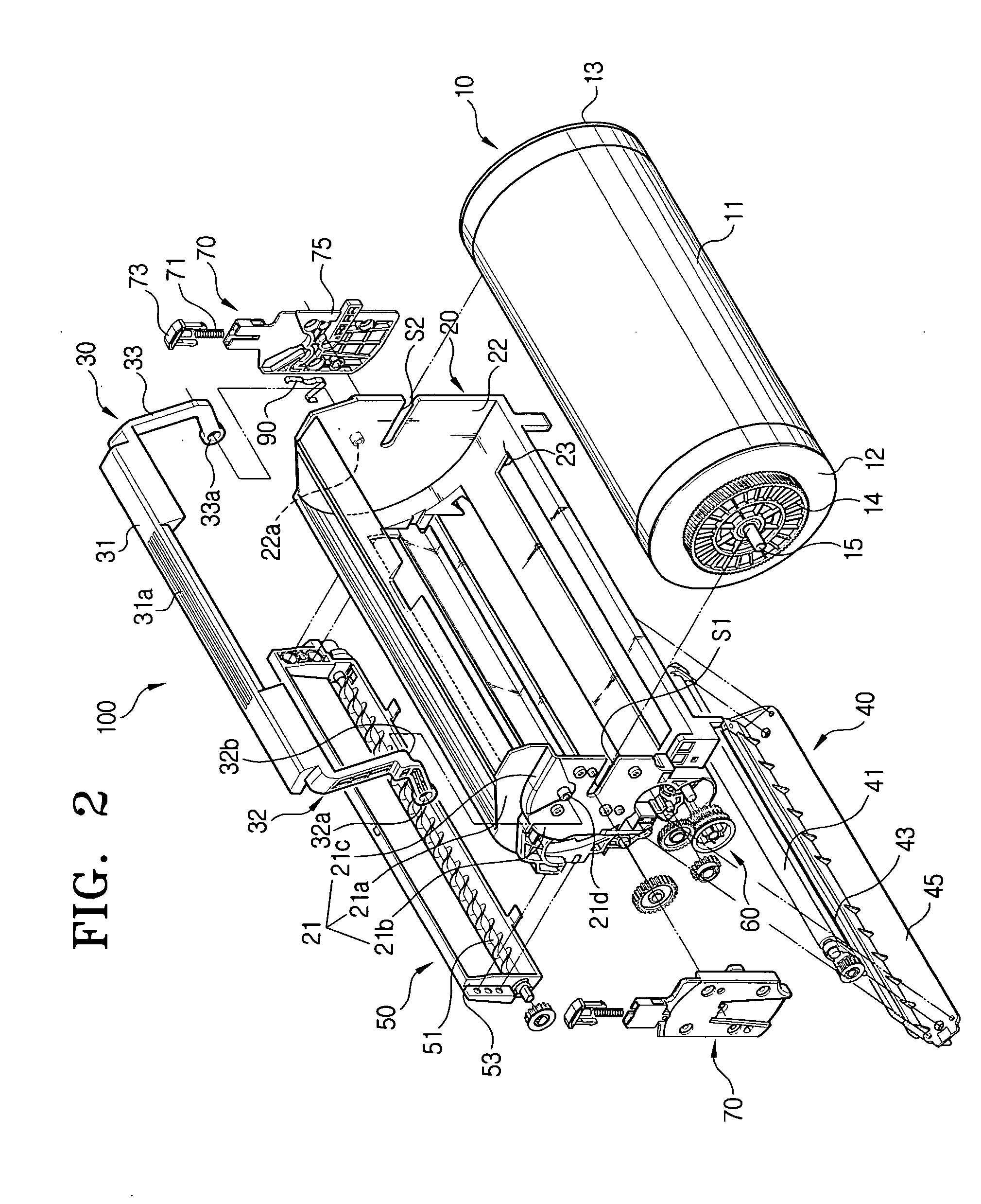 Photoreceptor unit