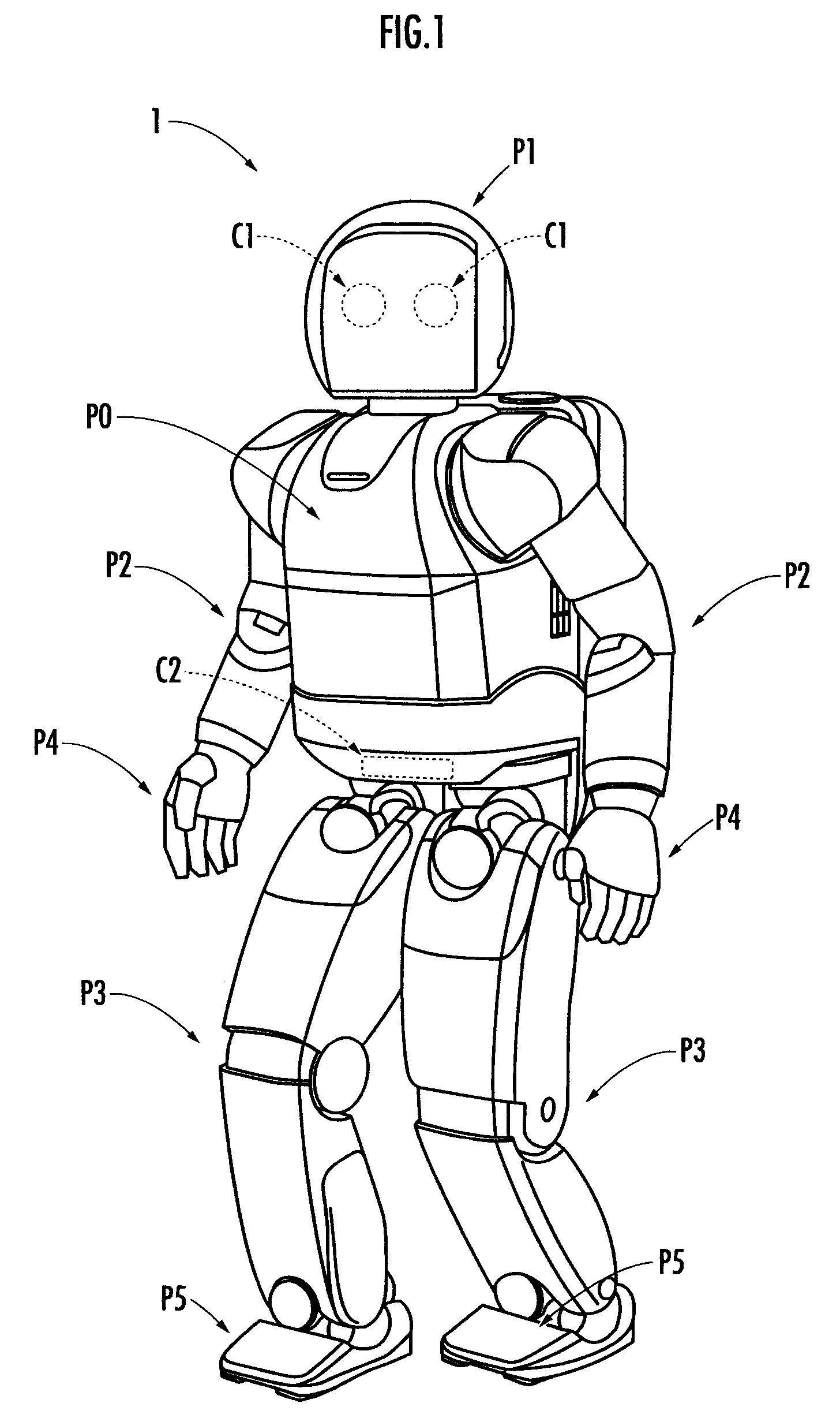 Mobile apparatus, control device and control program