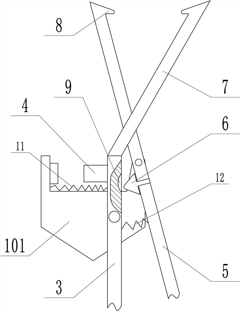 Pair of multipurpose pliers for replacing electric energy metering module