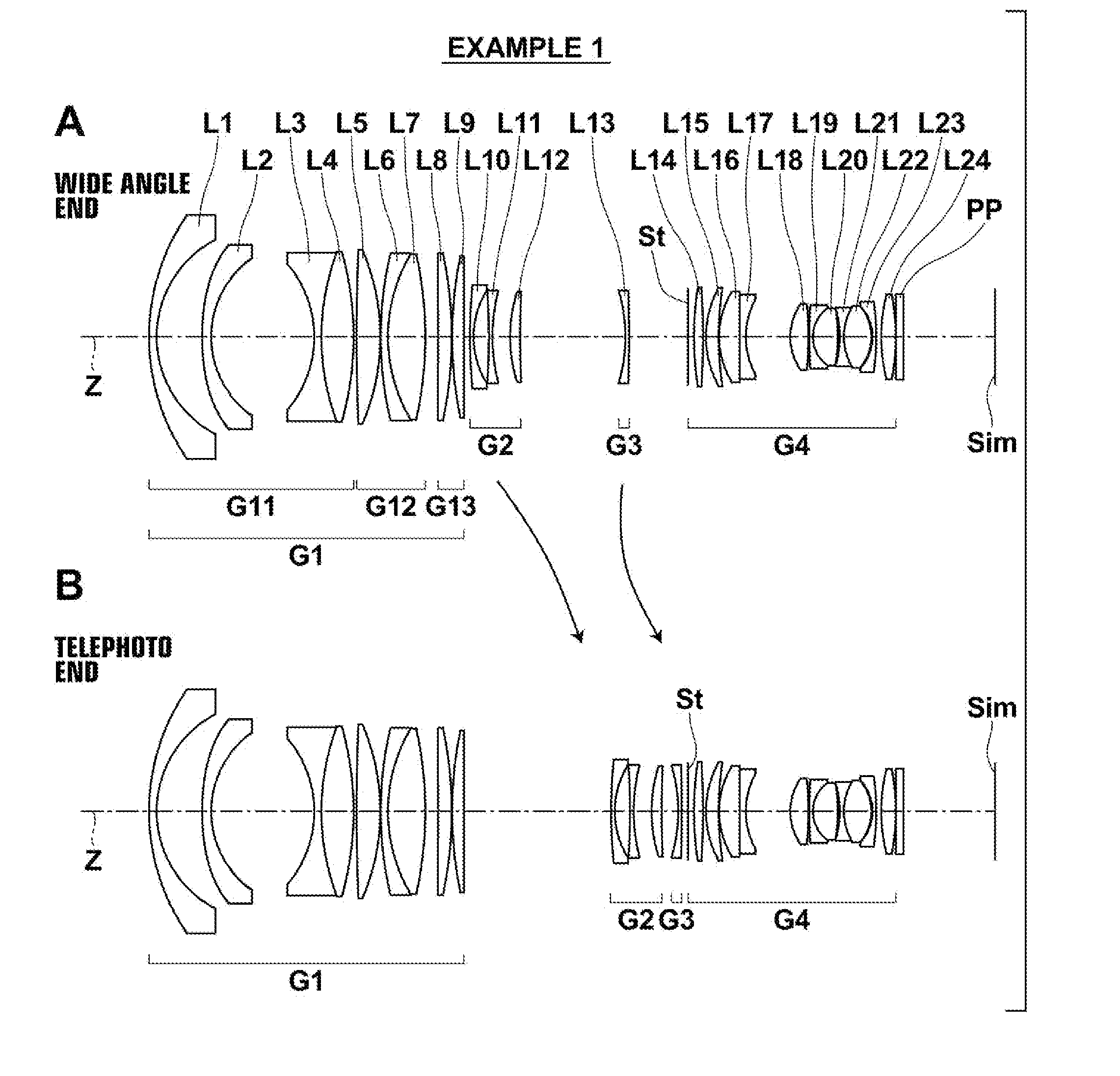 Zoom lens and imaging apparatus