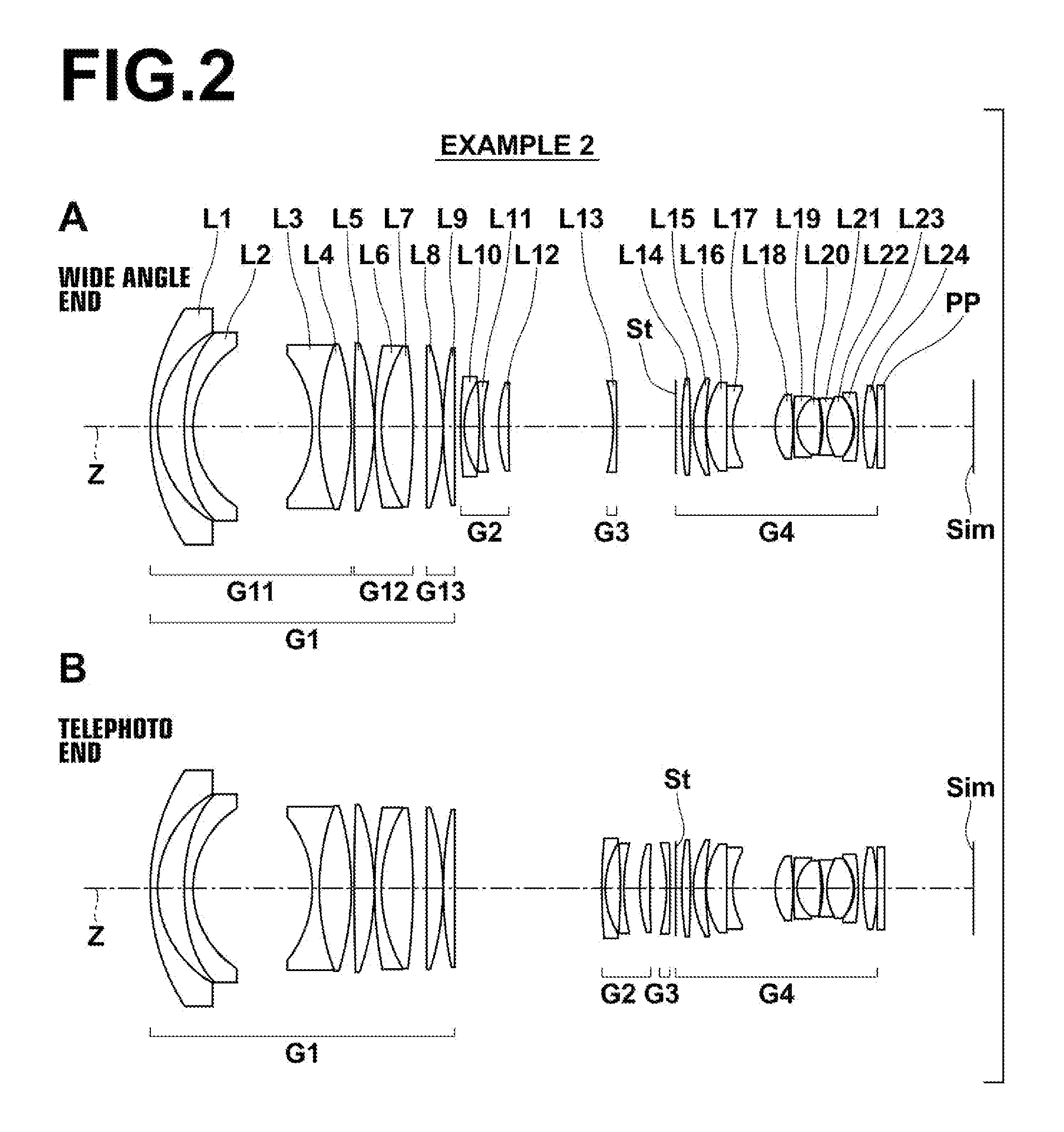 Zoom lens and imaging apparatus