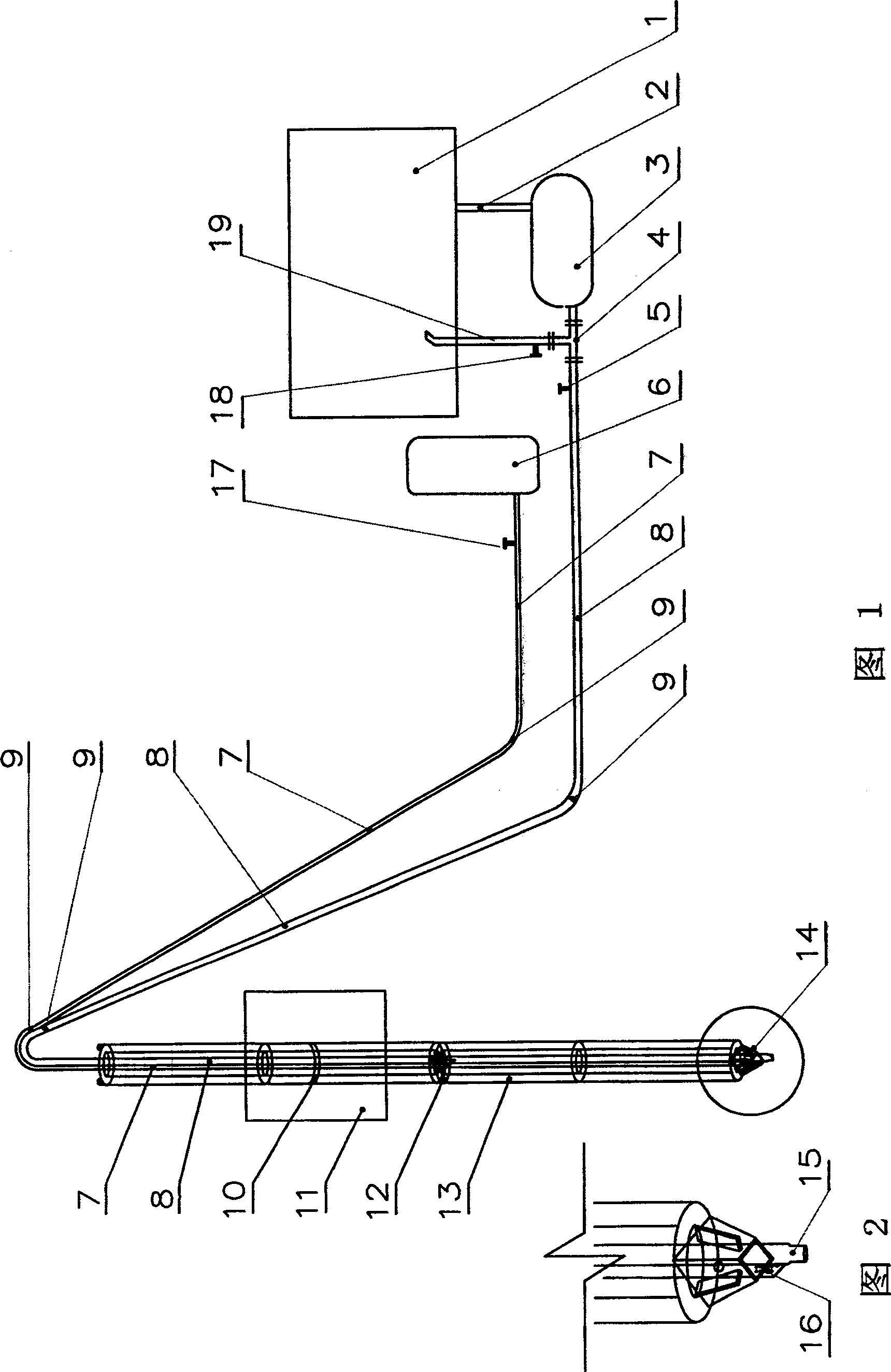 Construction technique for holding type PHC tube pile with tip entering into rock by augering technique