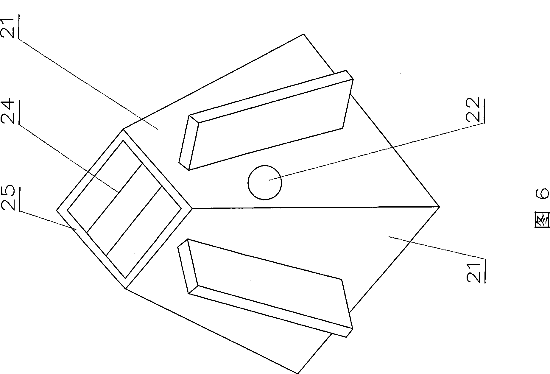 Construction technique for holding type PHC tube pile with tip entering into rock by augering technique