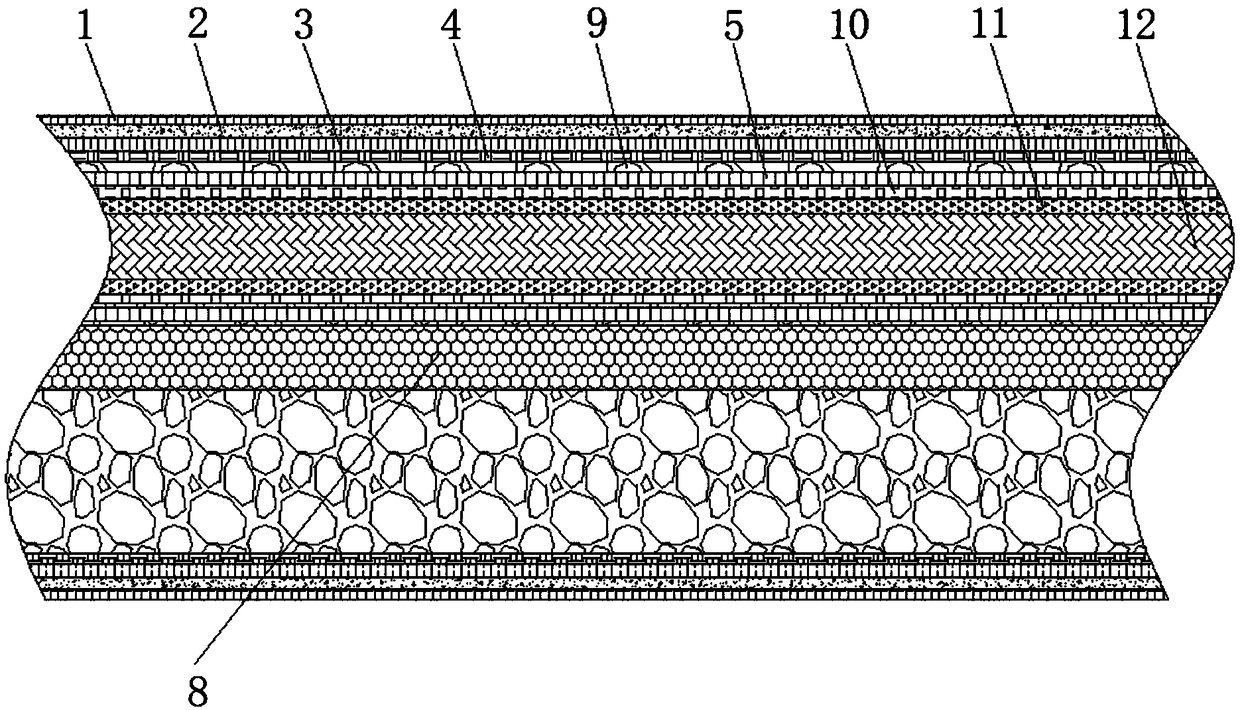 Fireproof wear-resistant copper core armored power cable