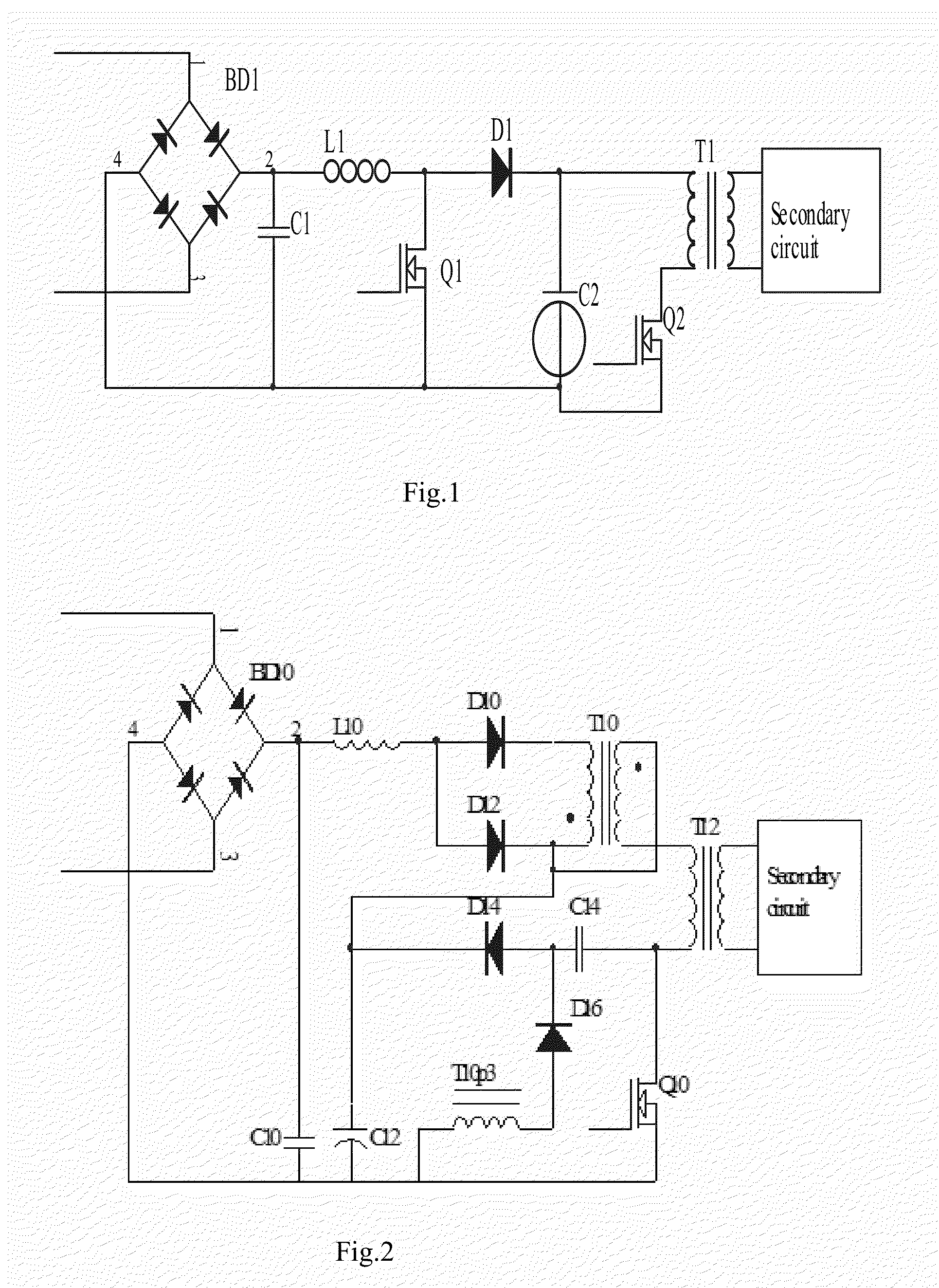 High efficient single switch single stage power factor correction power supply