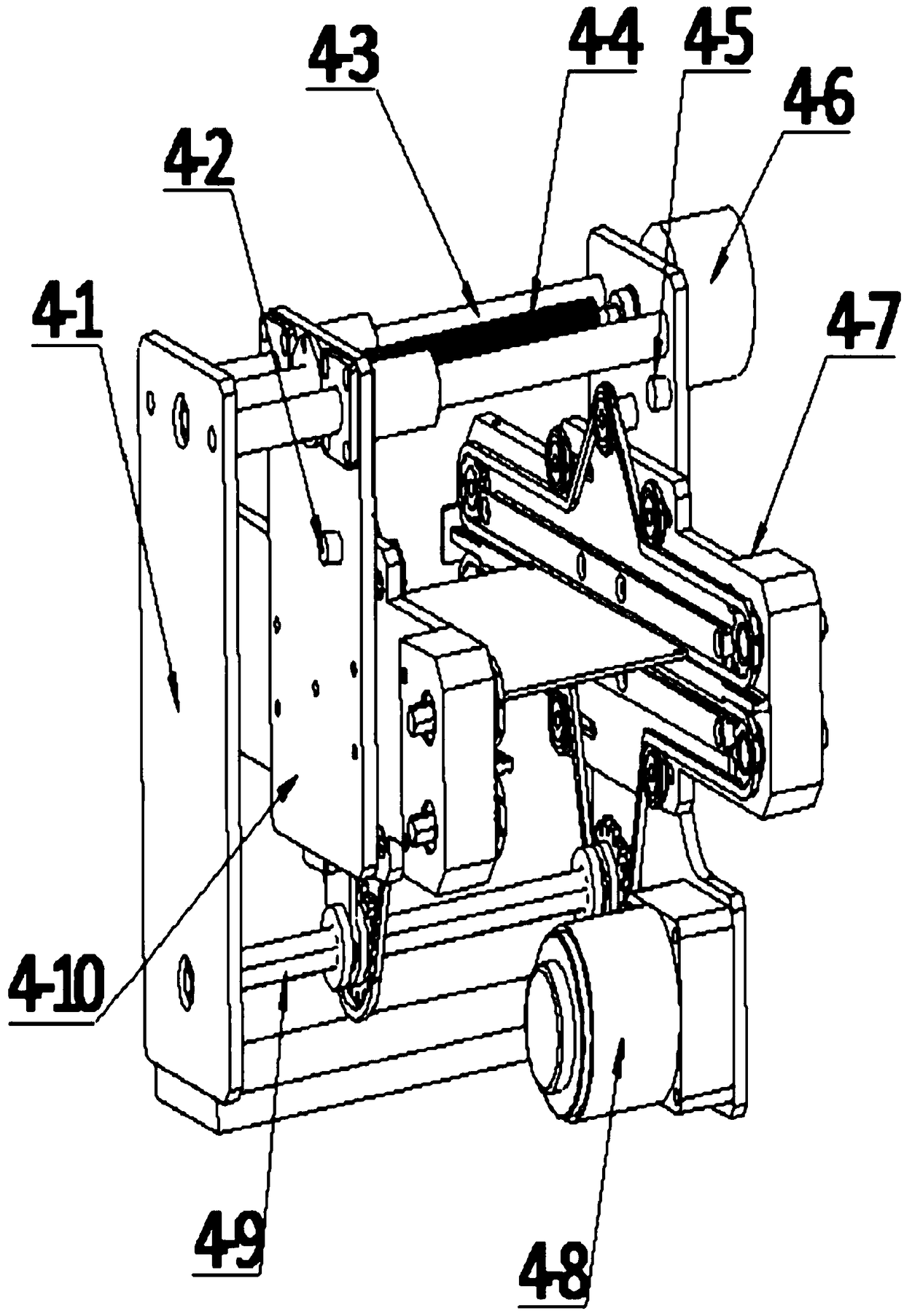 A 360° large component turning device and its working method