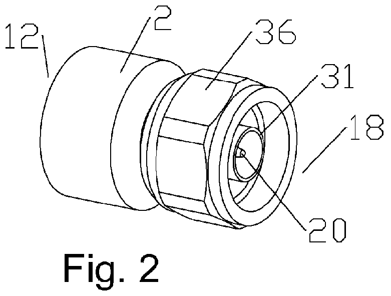 Method and aparatus for radial ultrasonic welding interconnected coaxial connector