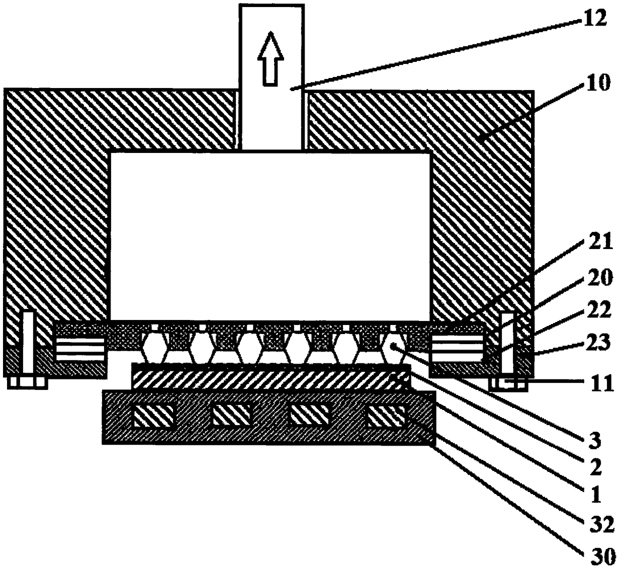 Diamond abrasive arrangement system