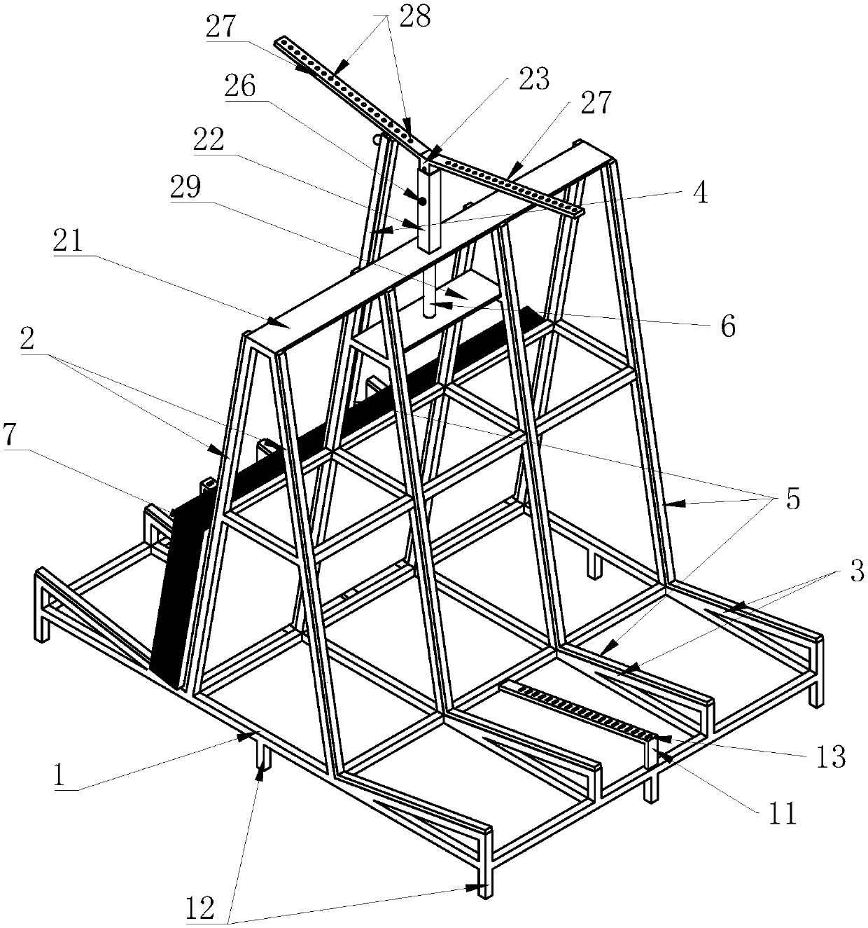 Glass transfer device