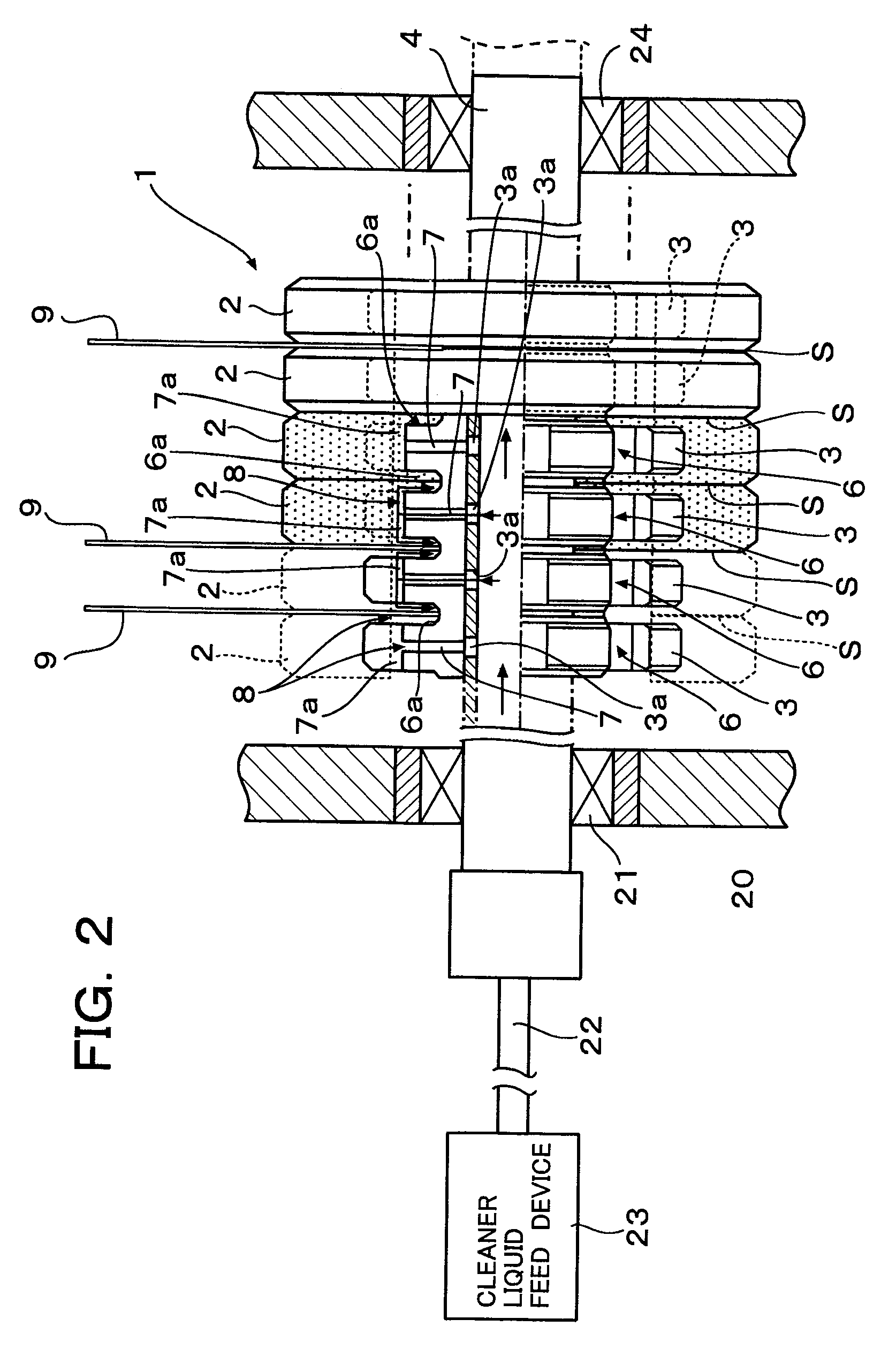 Disc cleaning mechanism and disc cleaning device