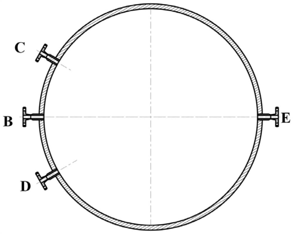 Pressure bearing container of heat accumulating type heater