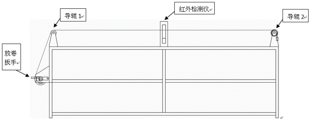 Lithium battery diaphragm surface flatness detection apparatus and method