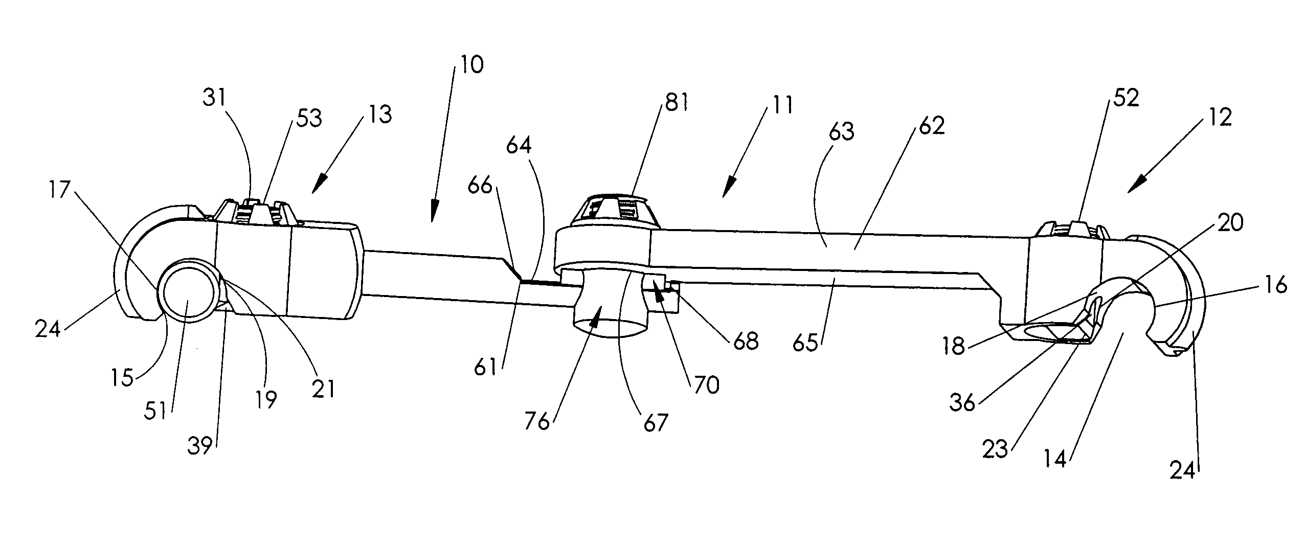 Cross link system