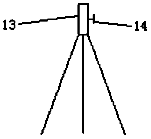 Two-phase inhibition water mist drilling cooling device