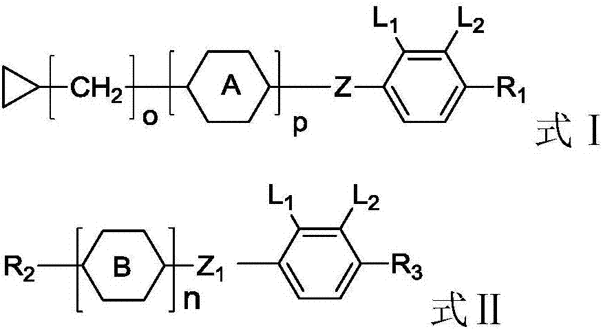 Negative dielectric anisotropy liquid crystal medium containing cyclopropyl and application of liquid crystal medium