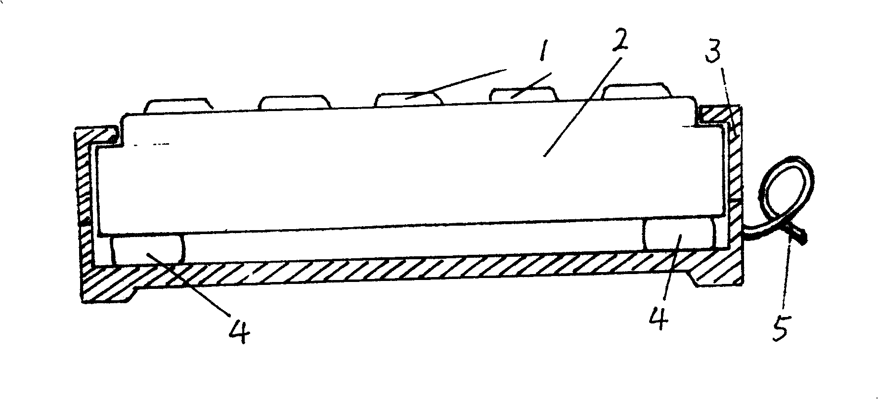 Device with keyboard entry function and input method