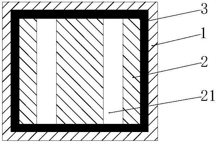 Low-loss building stone smashing device for construction site