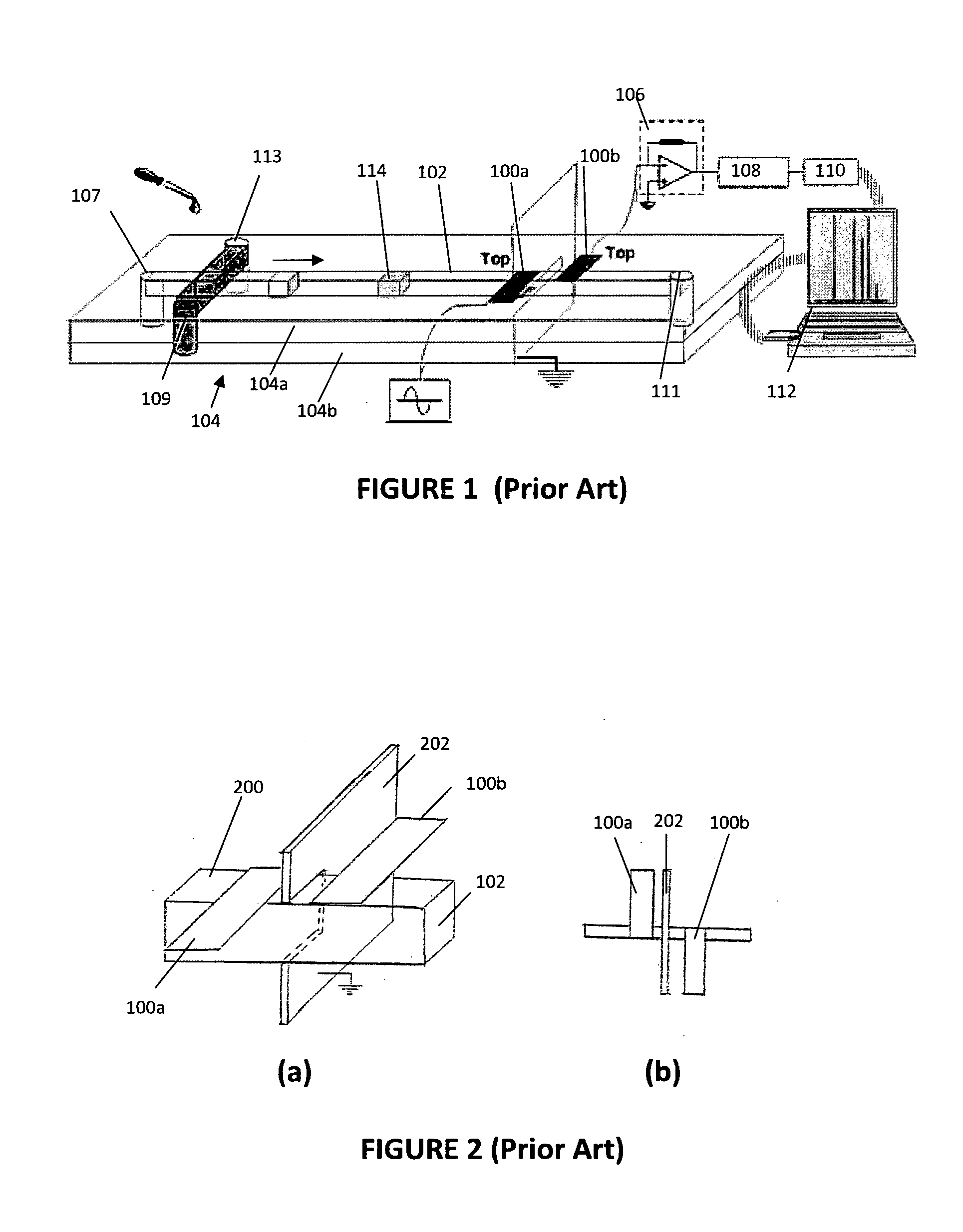 Contactless conductivity detector