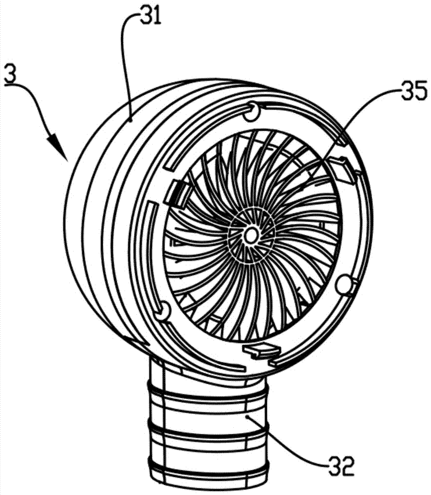 Mist outlet cover and the electric fan using the fog outlet cover