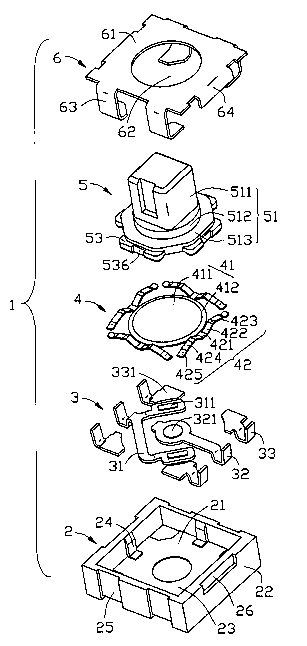 Multidirectional switch