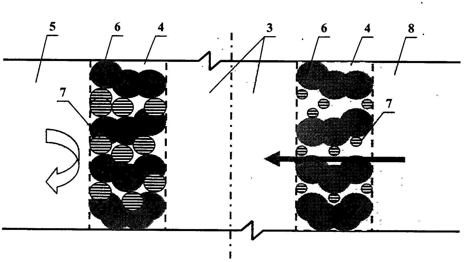 Selective permeable reactive barrier technique for controlling seawater invasion