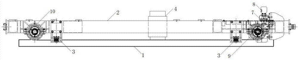 Automatic furnace cover closing device suitable for vacuum melting furnace