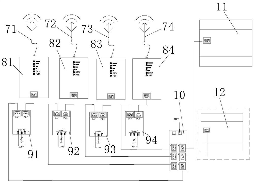 Tippler signal wireless transmission control system